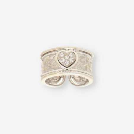 Anillo oro blanco bri CARRERA & CARRERA