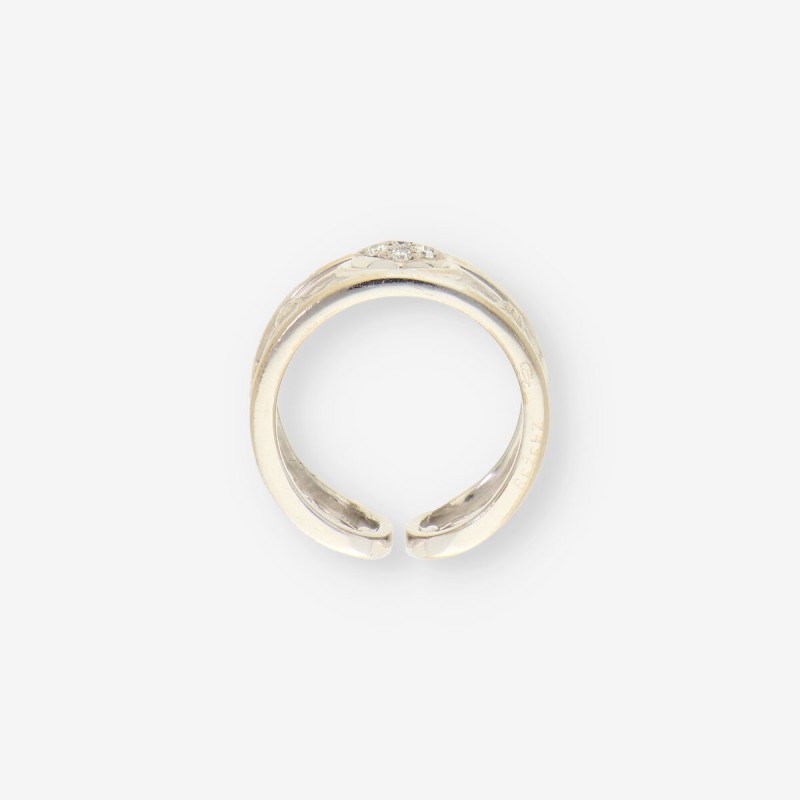 Anillo oro blanco bri CARRERA & CARRERA