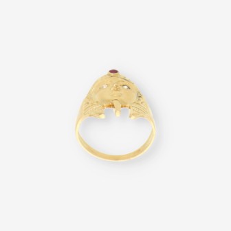 Anillo oro egipcio