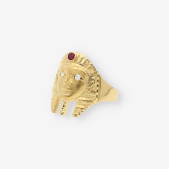 Anillo oro egipcio