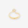 Anillo oro y brillante