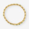 Pulsera oro y esmeraldas