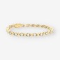 Pulsera oro 18kt  y brillantes