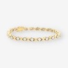 Pulsera oro y bri