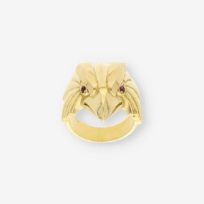 Anillo águila oro 18kt