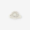Anillo oro blanco y brillantes