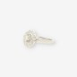 Anillo oro blanco 18kt y brillantes