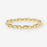 Pulsera oro piedras colores y bri