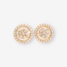 Pendientes oro y brillantes