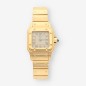 Reloj Cartier Santos oro 866930