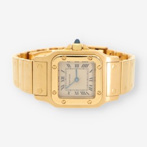 Reloj Cartier Santos oro 866930