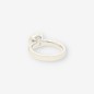 Anillo oro blanco 18kt y brillante