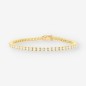 Pulsera riviere oro 18kt y brillantes