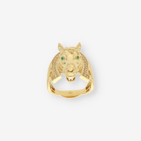 Anillo caballo oro 18kt