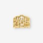 Anillo calado oro 18kt y brillantes