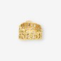 Anillo calado oro 18kt y brillantes