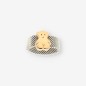 Anillo Tous en acero y oro 18kt REF:. 24/071