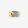 Anillo acero y oro oso TOUS
