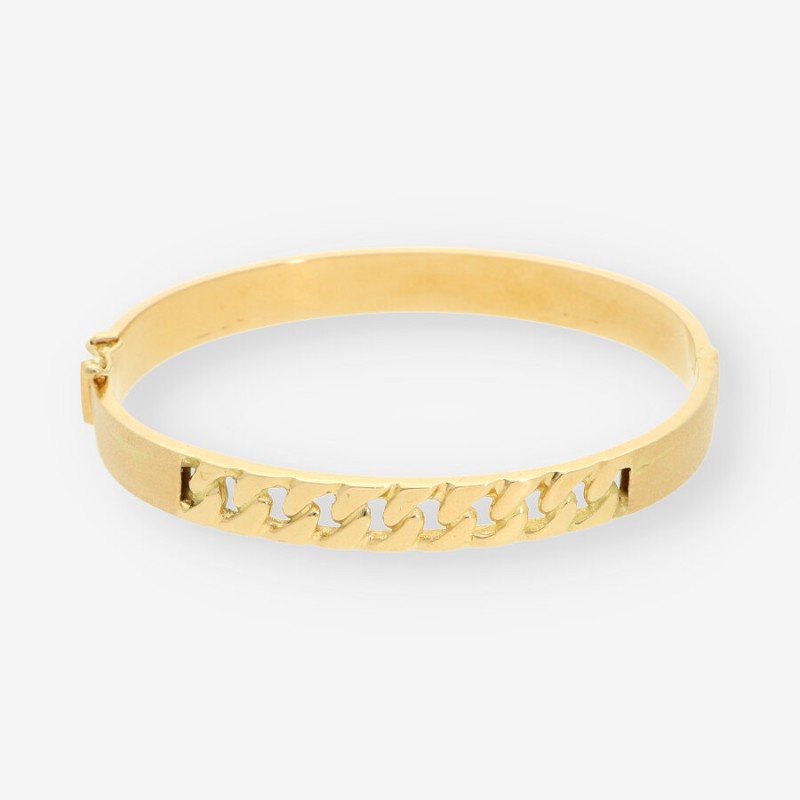 Pulsera esclava en oro 18kt