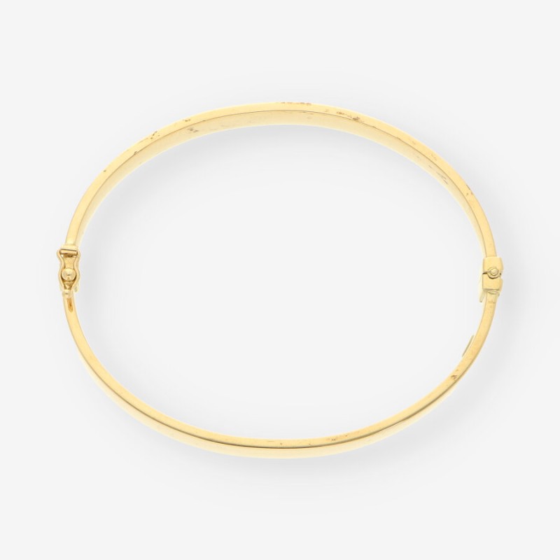 Esclava oro plana