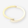 Esclava oro blanco y oro amarillo