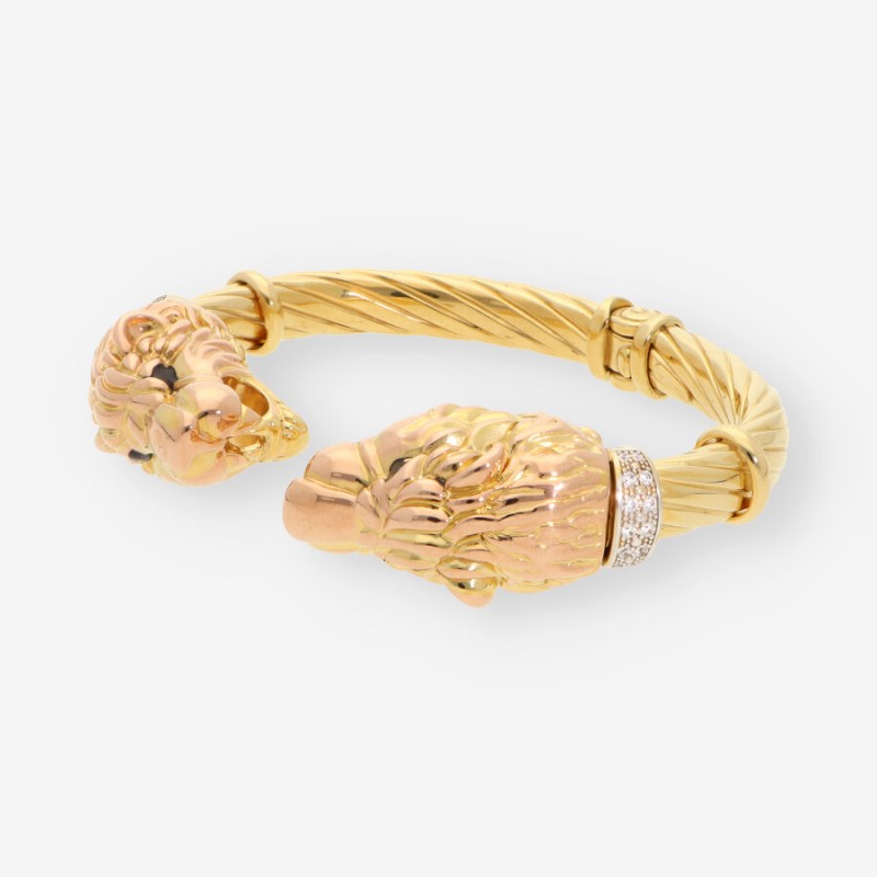 Esclava leones oro