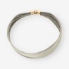 Pulsera acero y oro TOUS