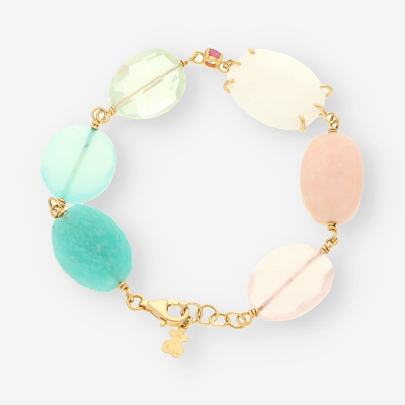 Pulsera oro y piedras TOUS