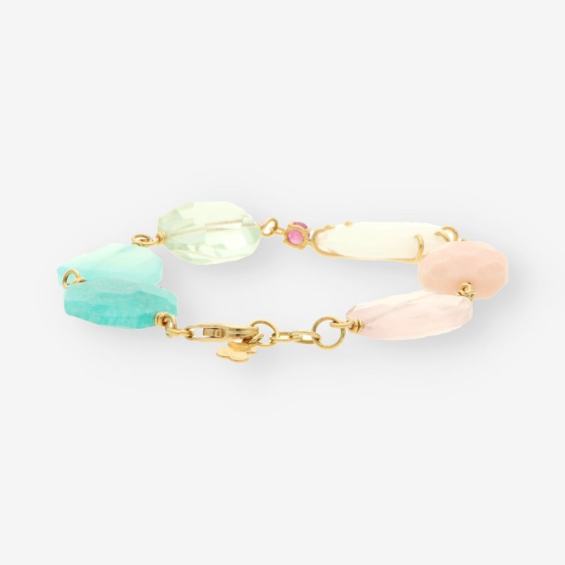 Pulsera oro y piedras TOUS
