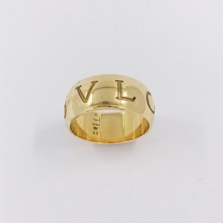 Anillo Bulgari MonÃ³logo en oro 18kt