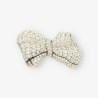 Broche oro blanco y brillantes