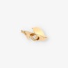 Broche vintage oro y bri
