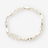 Pulsera oro blanco