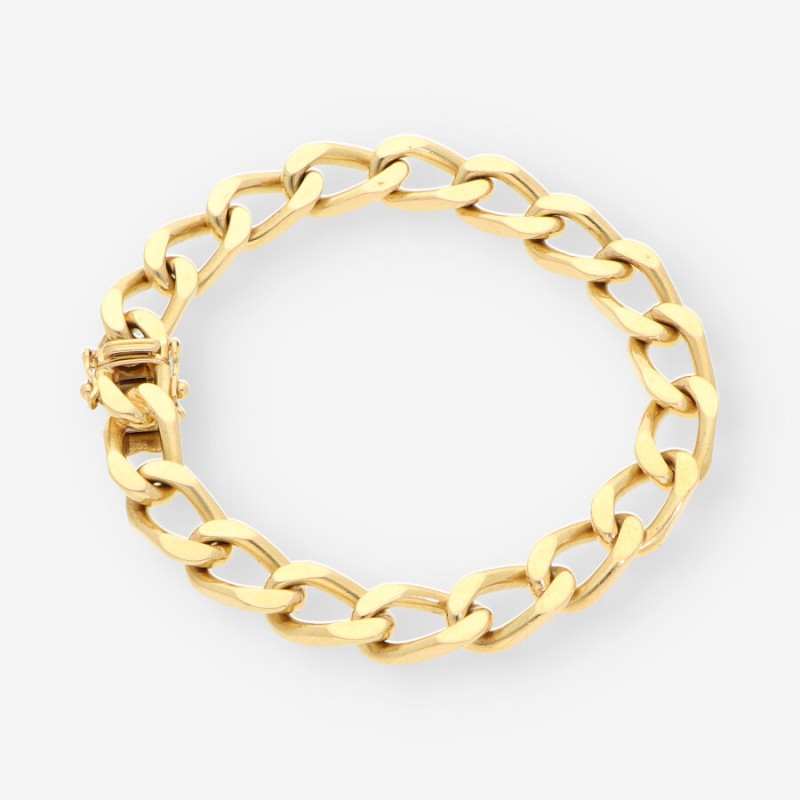 Pulsera barbada oro