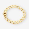 Pulsera barbada oro