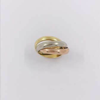 Anillo Cartier Trinity en oro 18kt