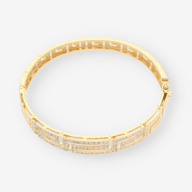Esclava oro y brillantes 