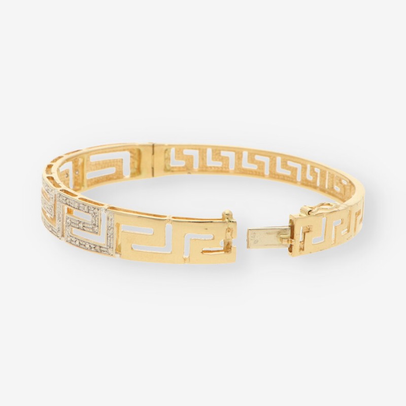 Esclava oro y brillantes 