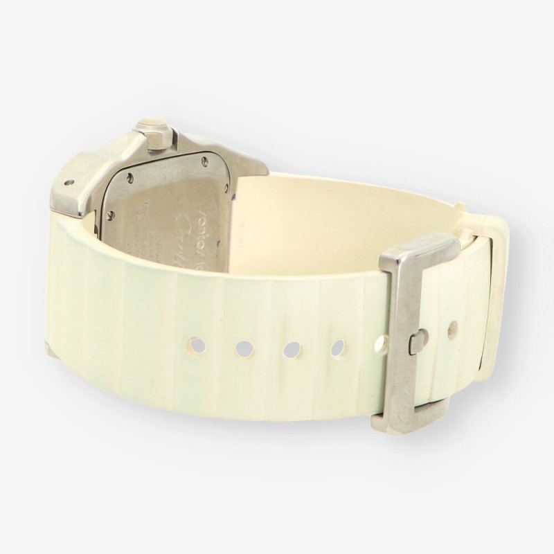 Reloj  CARTIER Santos blanco 2878