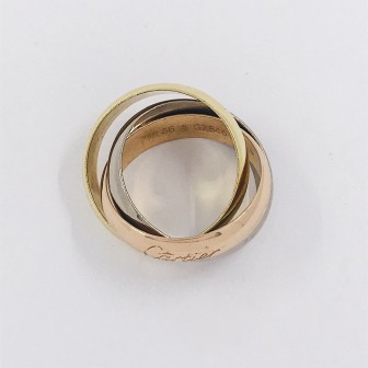 Anillo Cartier Trinity en oro 18kt