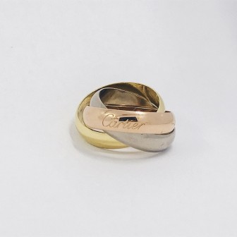 Anillo Cartier Trinity en oro 18kt