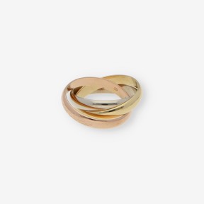 Anillo Cartier Trinity en oro 18kt