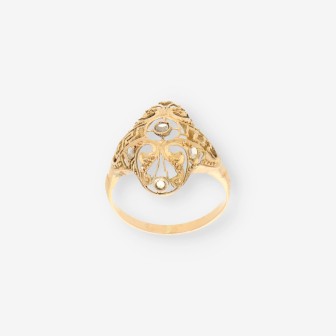 Anillo oro Vintage