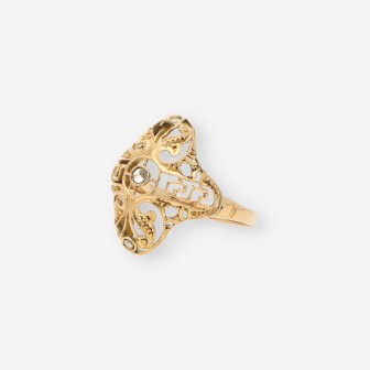 Anillo oro Vintage