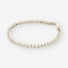 Pulsera riviere oro blanco y brillantes