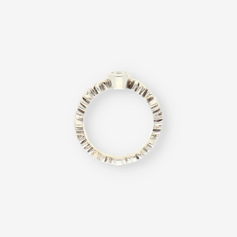 Anillo niÃ±o/niÃ±a oro bl. y bri TOUS