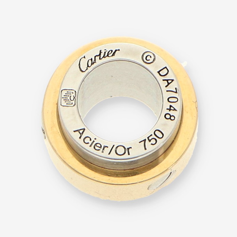 Colgante acero y oro CARTIER Love