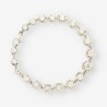 Pulsera oro blanco y bri