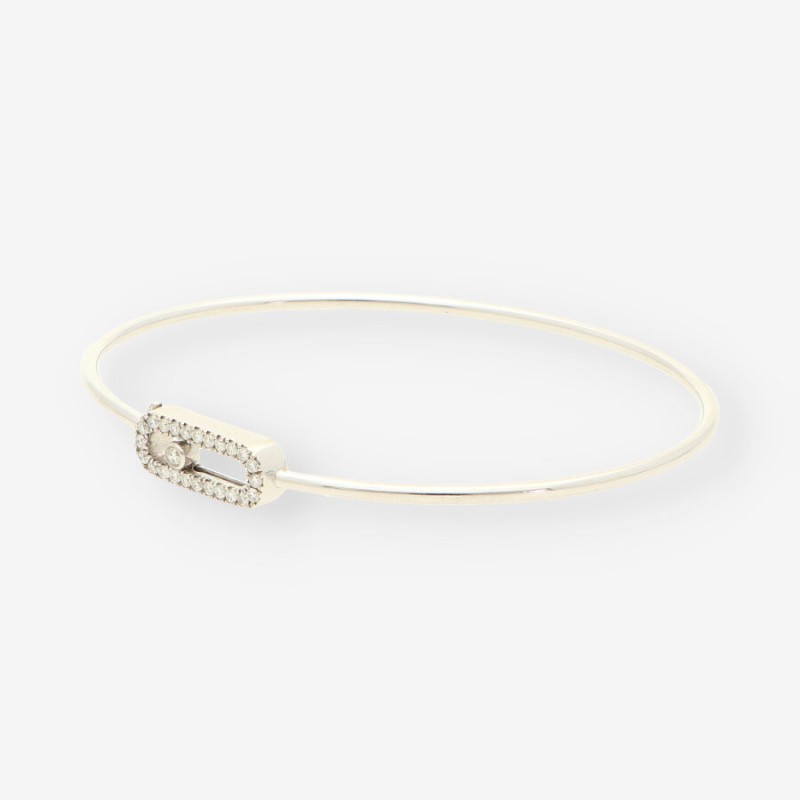 Brazalete MESSIKA Flex Move oro bl. bri.