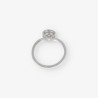Anillo con lÃ¡grima central con pavÃ© de brillantes